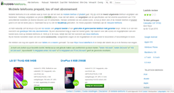 Desktop Screenshot of mobiele-telefoons.nl